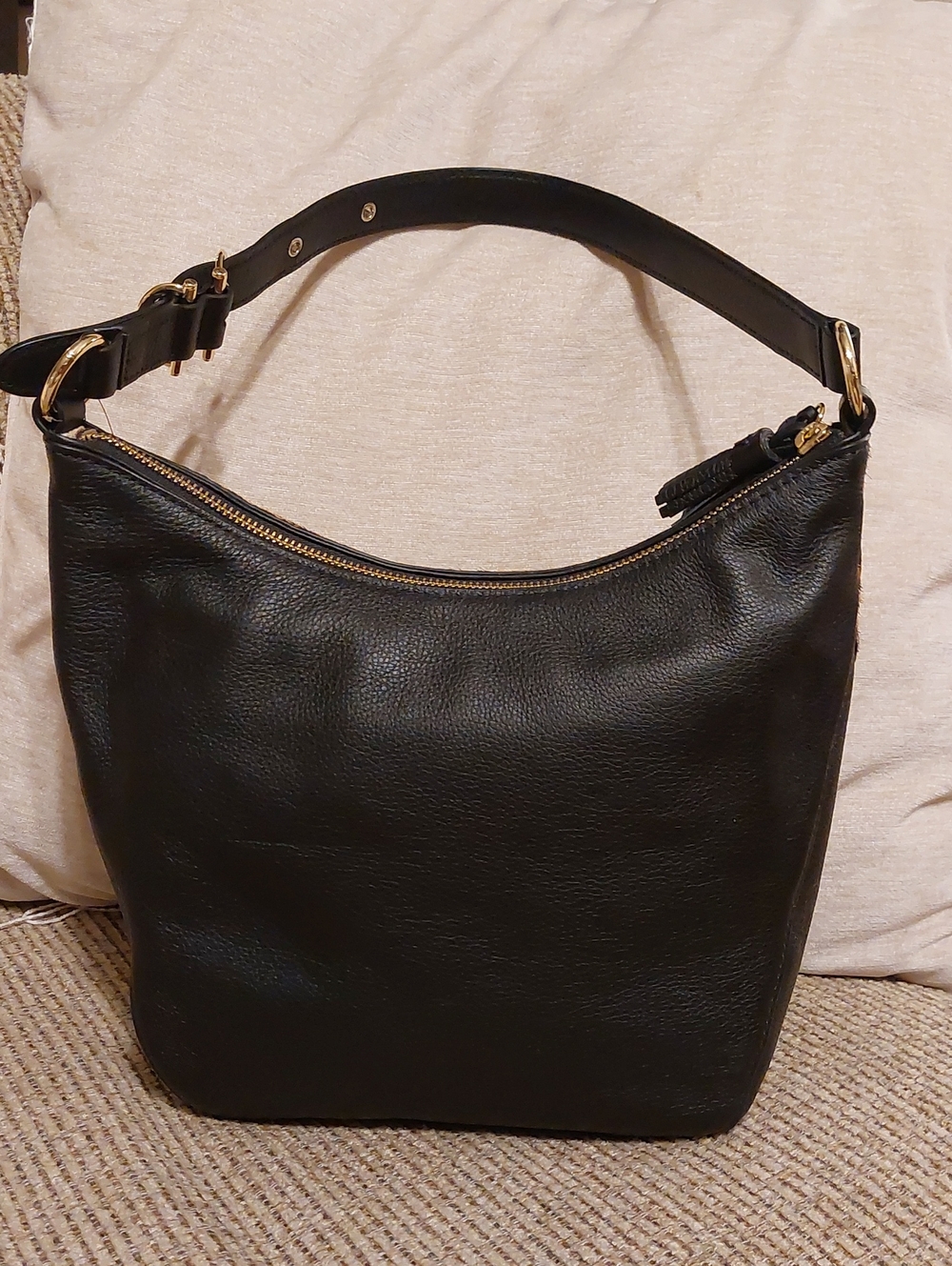 NWT Talbots Cheetah Print Leather Bag - Picture 5 of 15